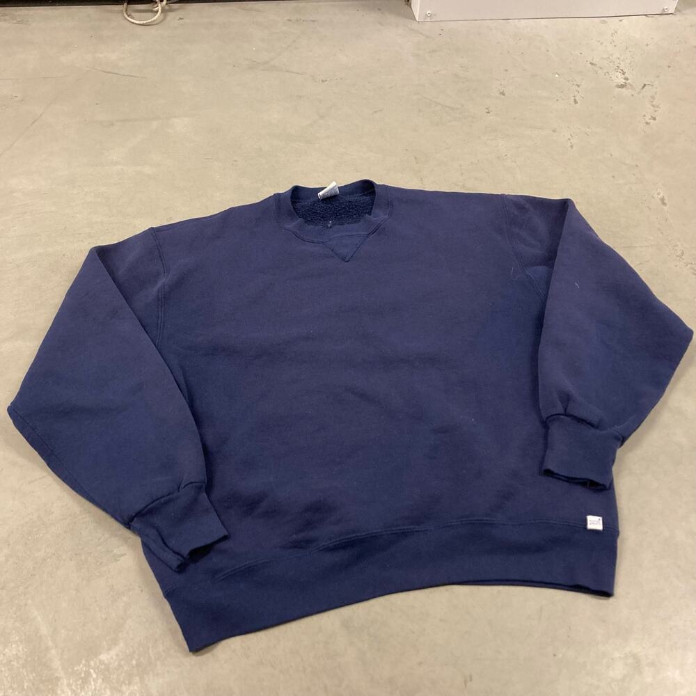 vintage y2k thrashed Russell athletic sweatshirt